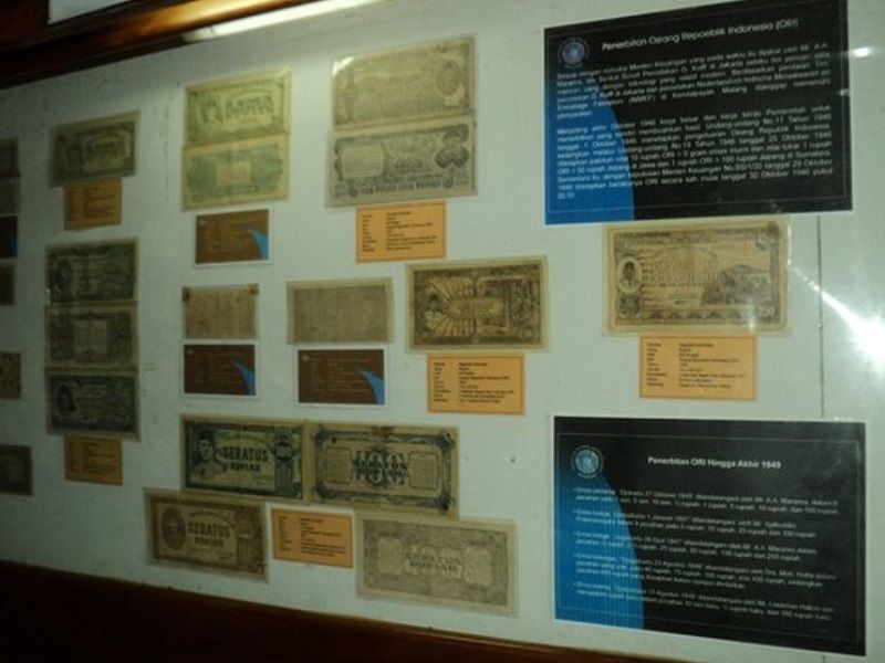 Museum Uang di  Sanggaluri Park Purbalingga