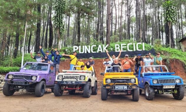Sewa Jeep di Puncak Beici Jogja